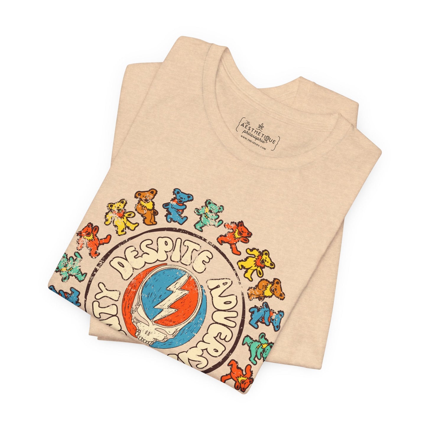 Unity Despite Adversity - Feeding America Fundraiser Tee - Unisex Jersey Short Sleeve Tee