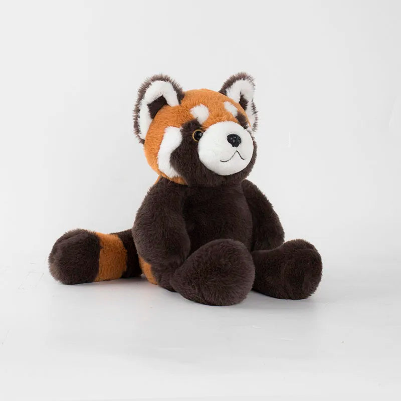 Long-Arm Weighted Plush Animal Pillow – Soft Fluffy Raccoon, Koala, Bear & Giraffe Cushion