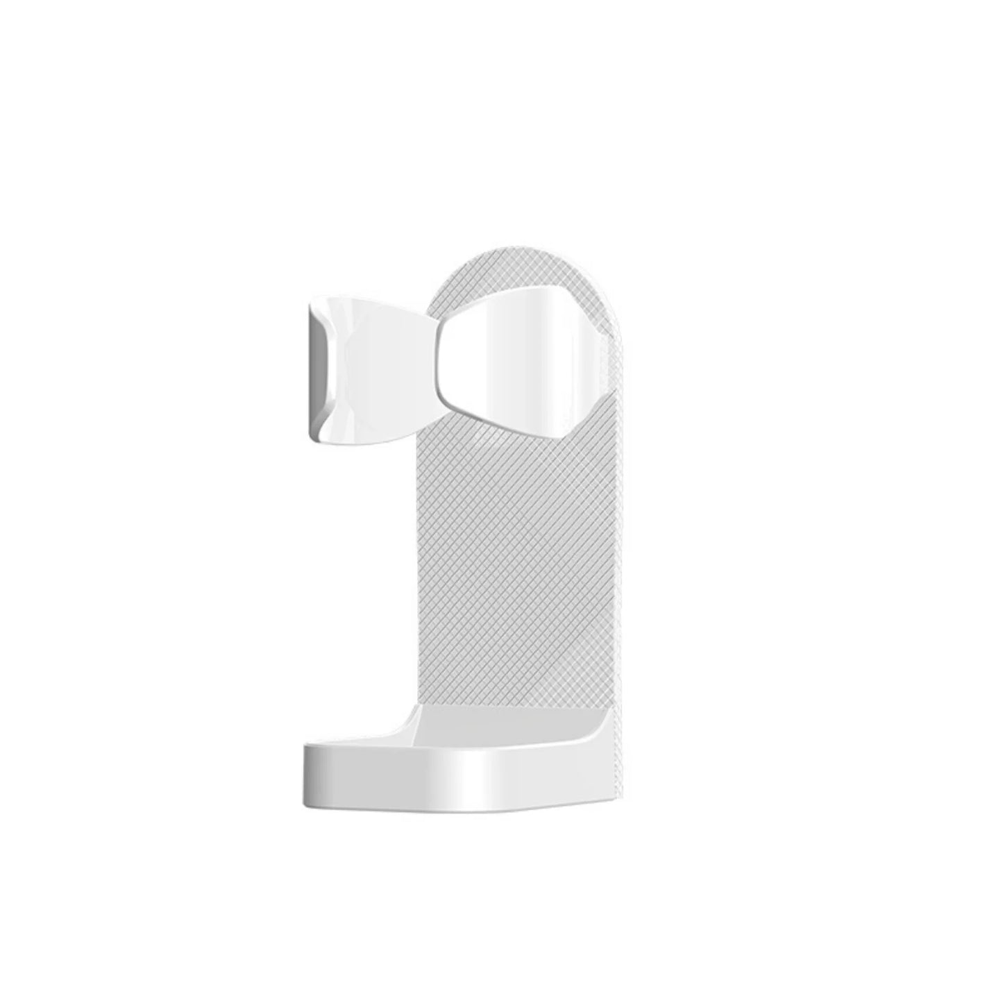 Self-Adhesive Wall-Mounted Shaver & Electric Toothbrush Holder – Razor Storage Rack (White/Black)