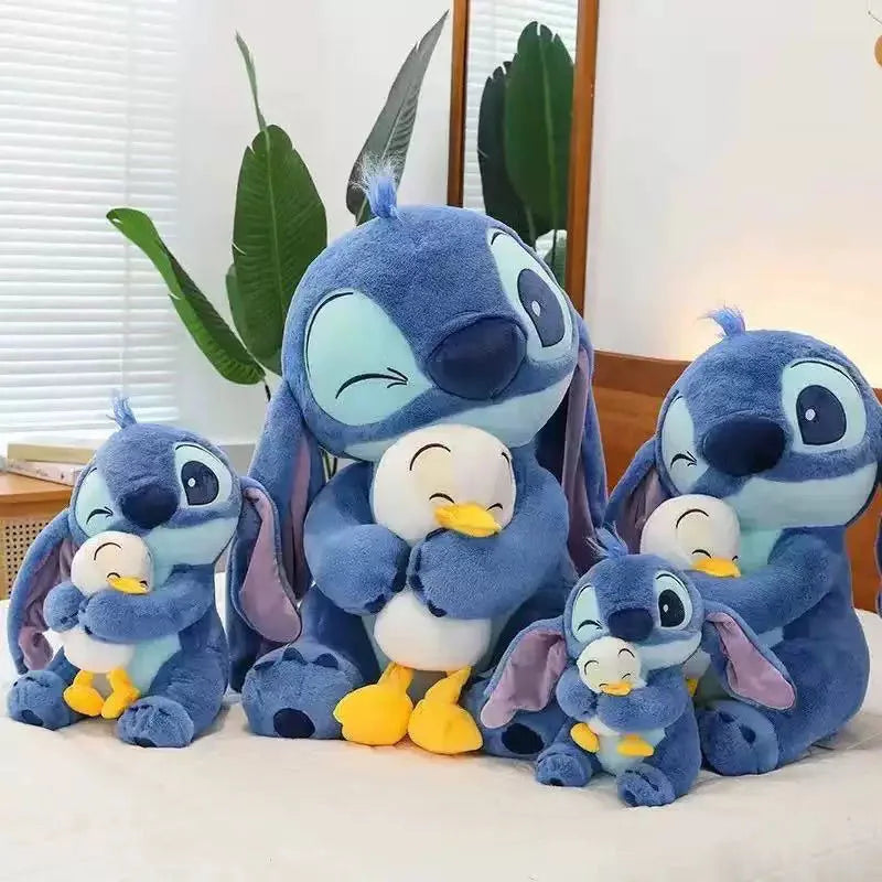 Stitch Lilo Duck Plush Toy - 12 in (30 cm) Soft Stuffed Animal, Kawaii Gift for Kids, Christmas & Birthday Decoration