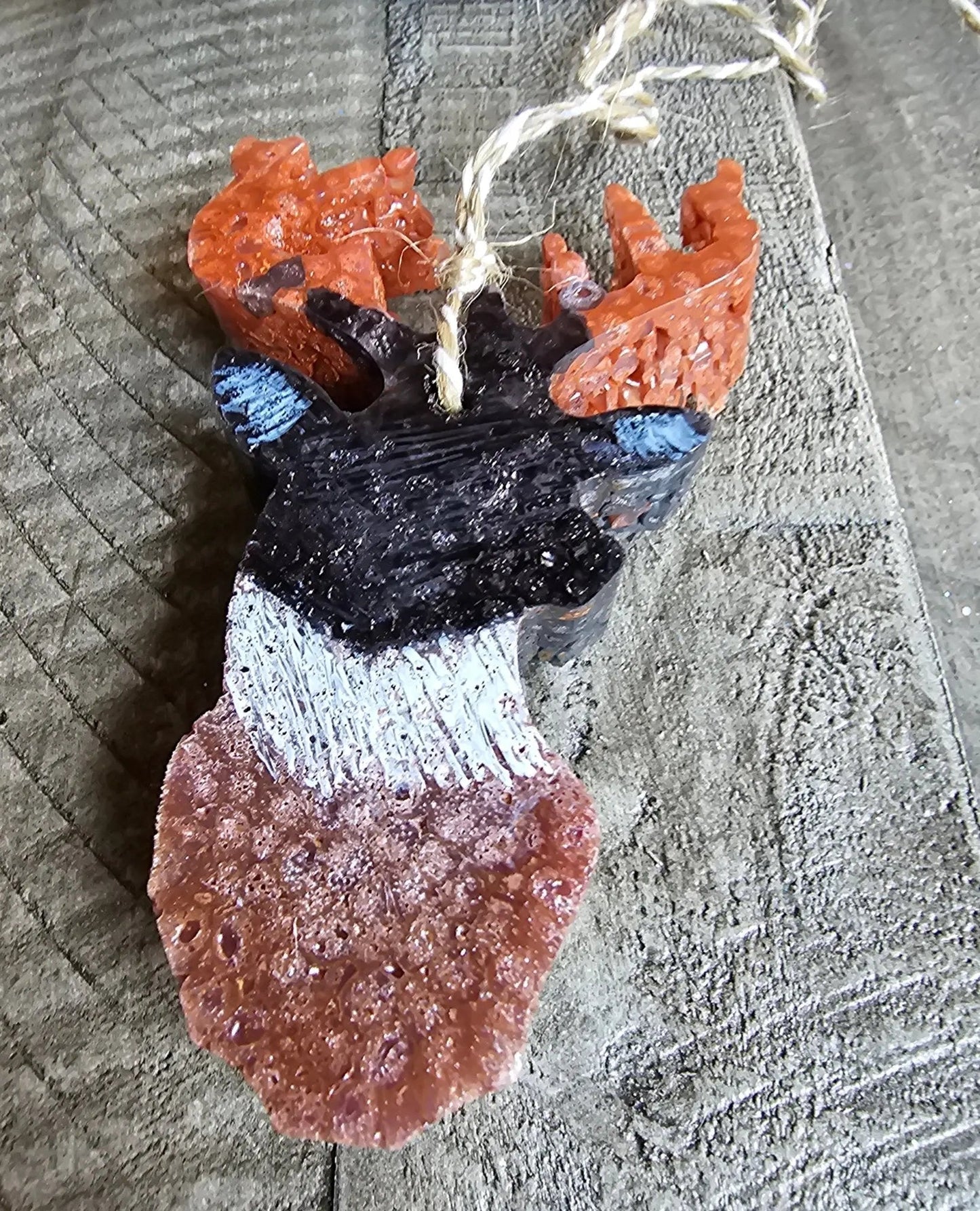 Deer Head Car Freshie – Handmade Hunting Aroma Bead Air Freshener