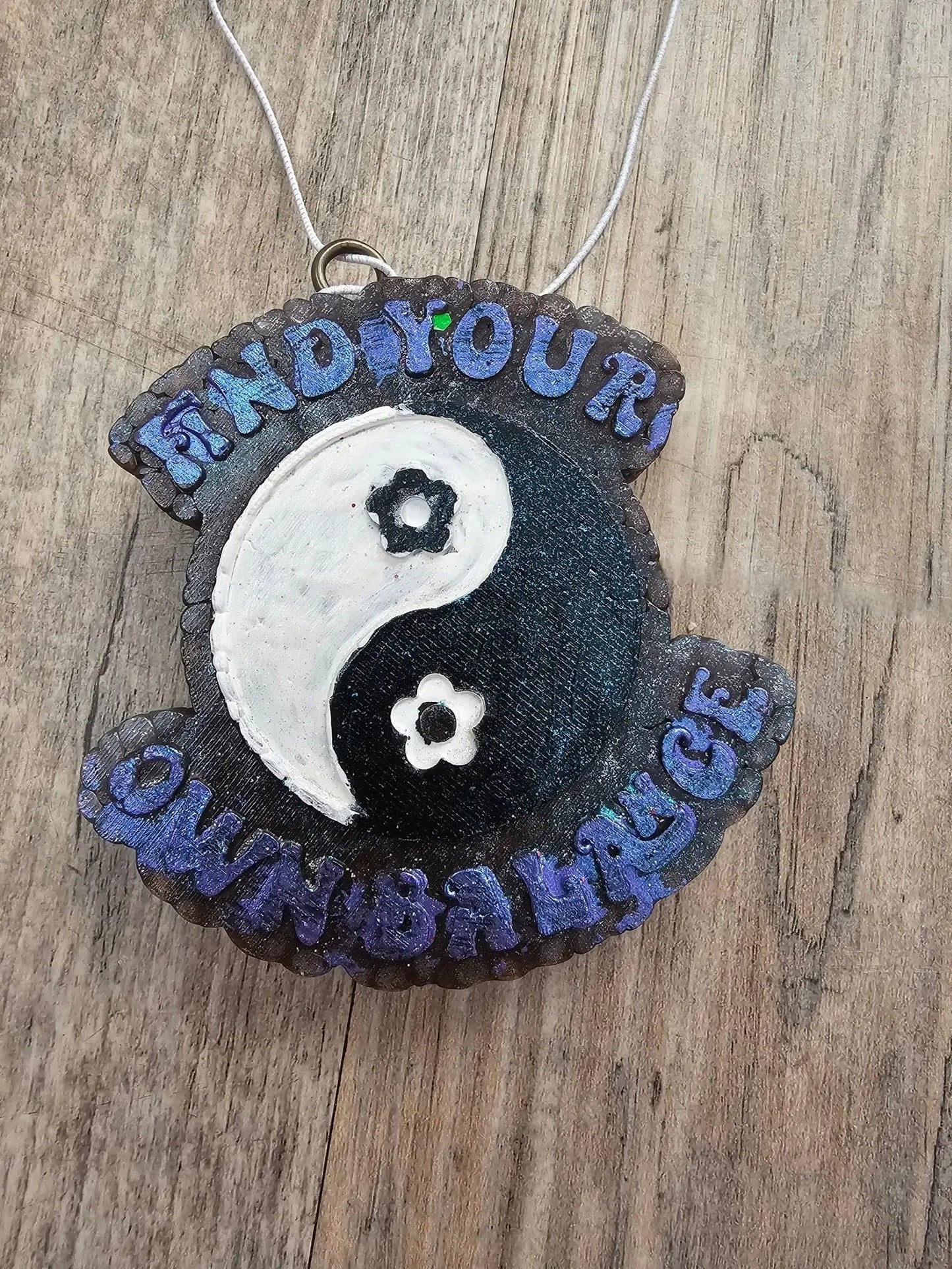 Find Your Own Balance Car Freshie – Yin Yang Aroma Bead Air Freshener