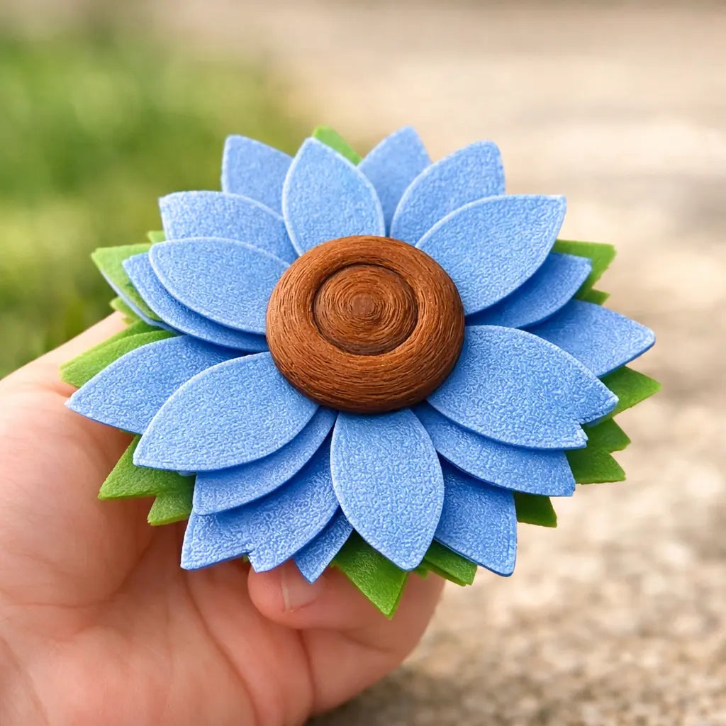 Flower Fidget Spinner Wholesale – Sunflower Sensory Spinner Bulk (12-72 Pack) | Teacher Supply