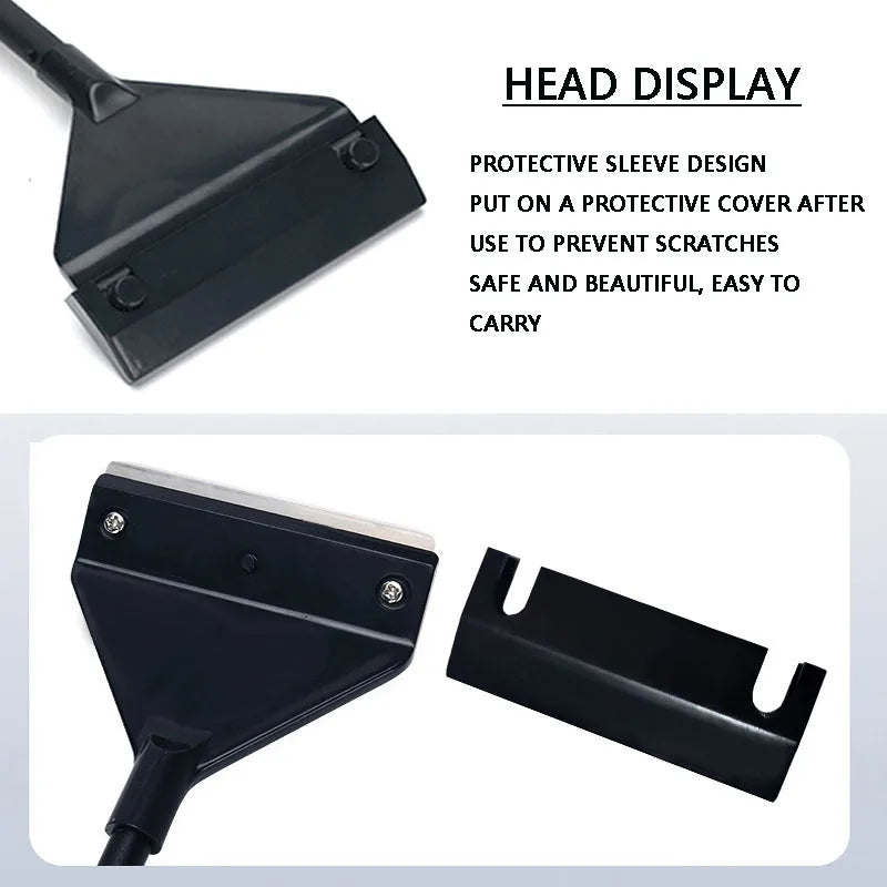 Aquarium Algae Scraper – Dual-Use Fish Tank Glass & Sand Cleaner, Available in 13.8 in (35 cm) & 21.7 in (55 cm)