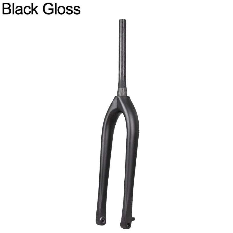 Full Carbon Boost MTB Fork 110x15mm Thru-Axle for 29er Tapered 1-1/8 to 1-1/2 Disc Brake Rigid Fork