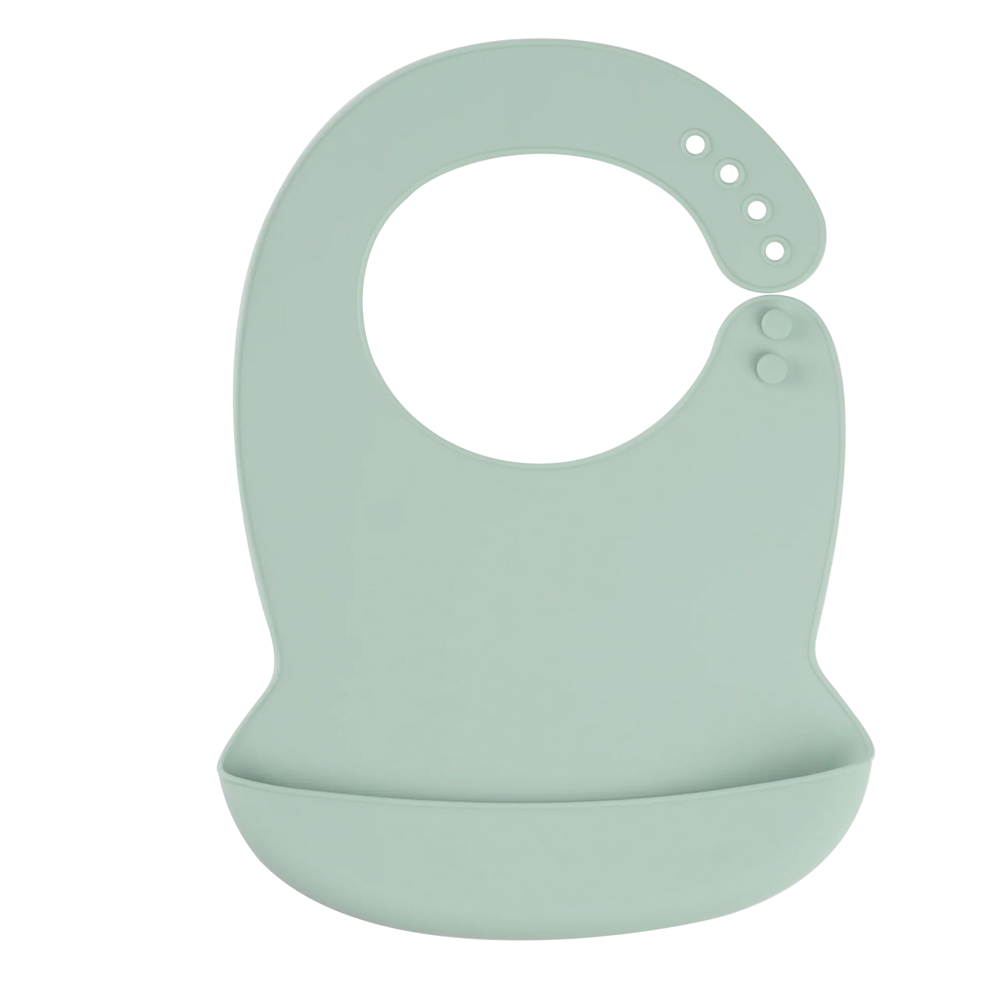 Silicone Baby Bib Waterproof Adjustable Cartoon Banana Feeding Bib with Pocket BPA-Free for 1-3 Years