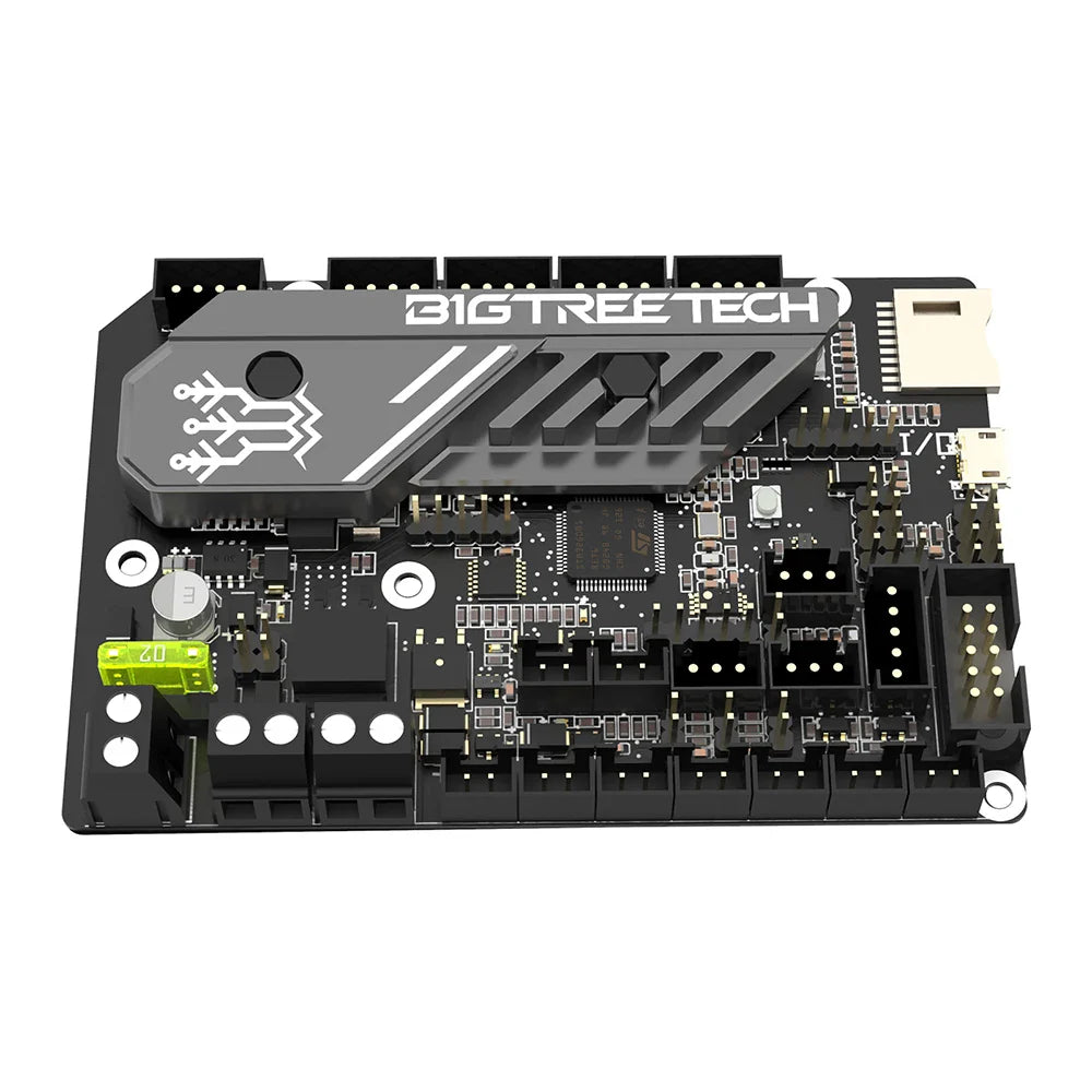SKR Mini E3 32-Bit Motherboard with Onboard TMC2209 for Ender 3 / Ender 5 / CR-10 3D Printers - Micro USB, UART Silent Drivers, TFT Compatible
