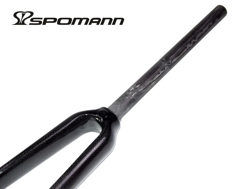 700C Carbon Fiber Road & Track Bike Fork 25.4mm (1-inch) Steerer – Gloss or Matte 3K/UD
