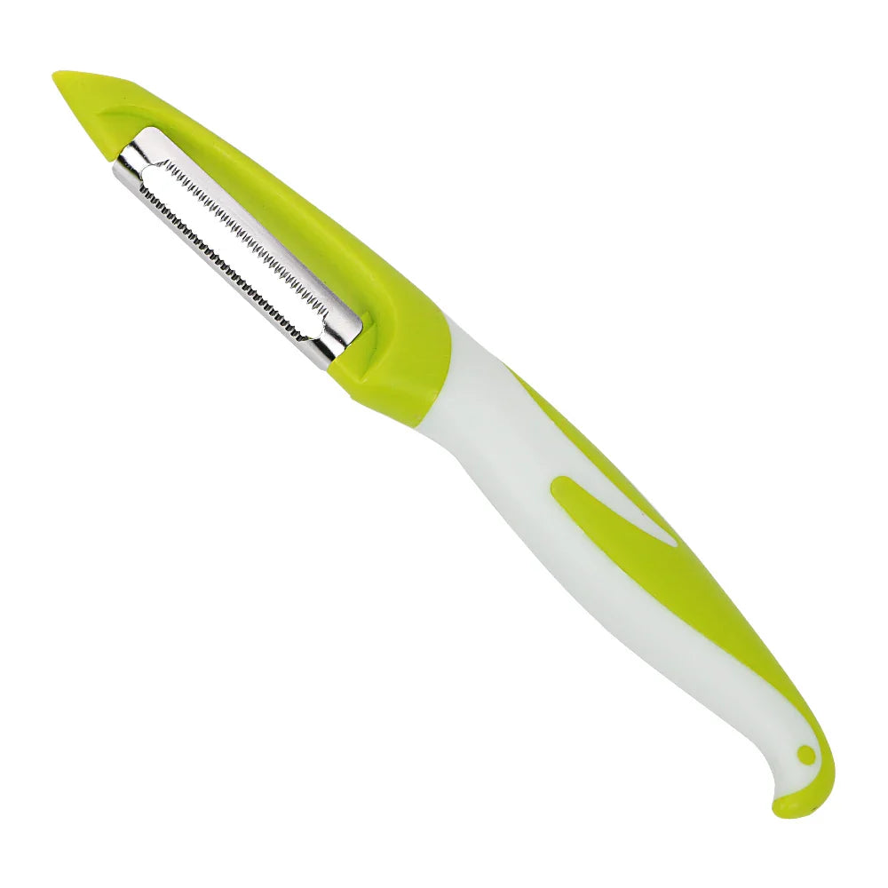 Stainless Steel Vegetable Peeler & Zester – Sharp Fruit & Veg Slicer for Carrot, Potato, Cucumber