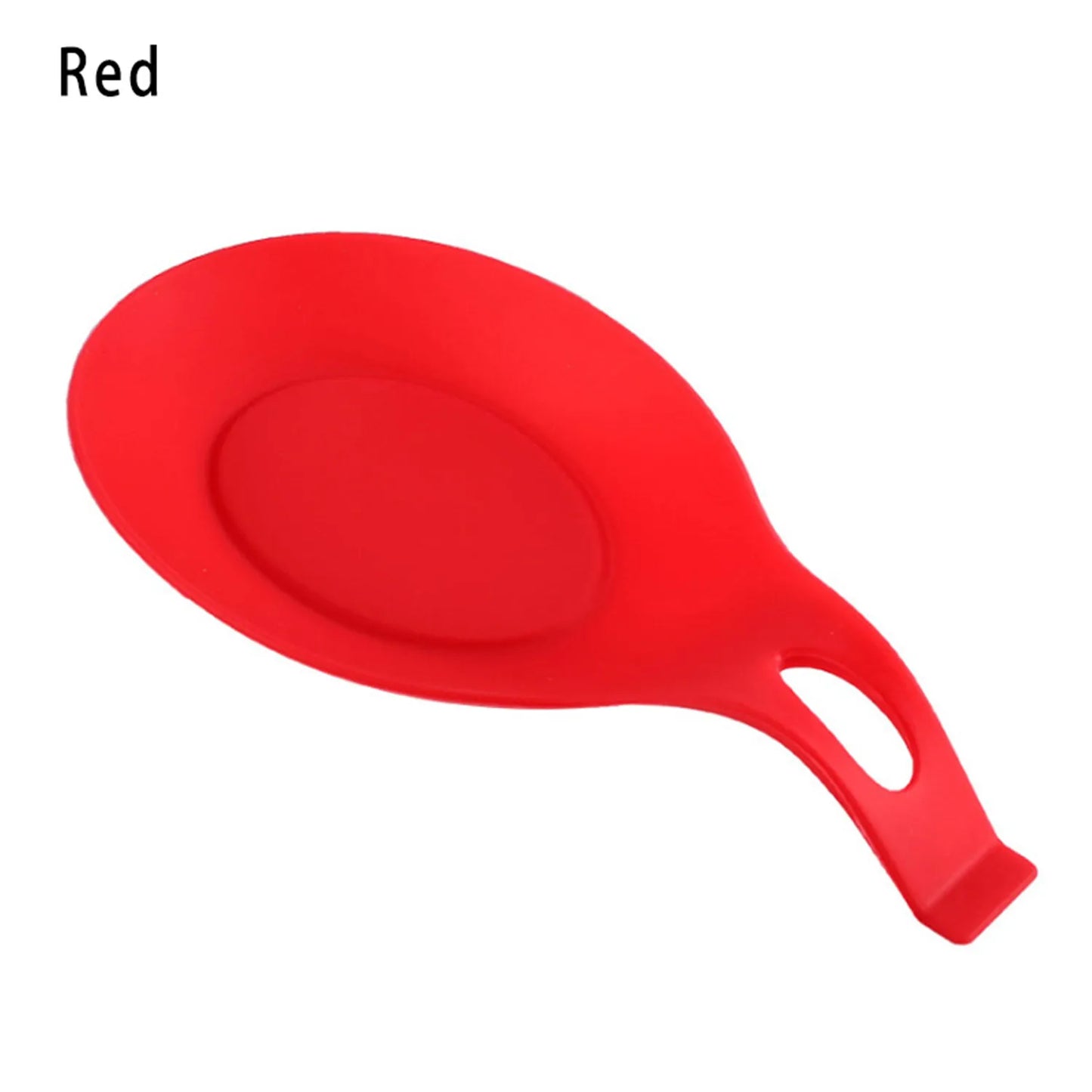 Heat Resistant Silicone Spoon Rest & Spatula Holder 19 x 10 cm (7.5 x 3.9 in), Utensil Organizer, Chopstick Tray & Pot Holder
