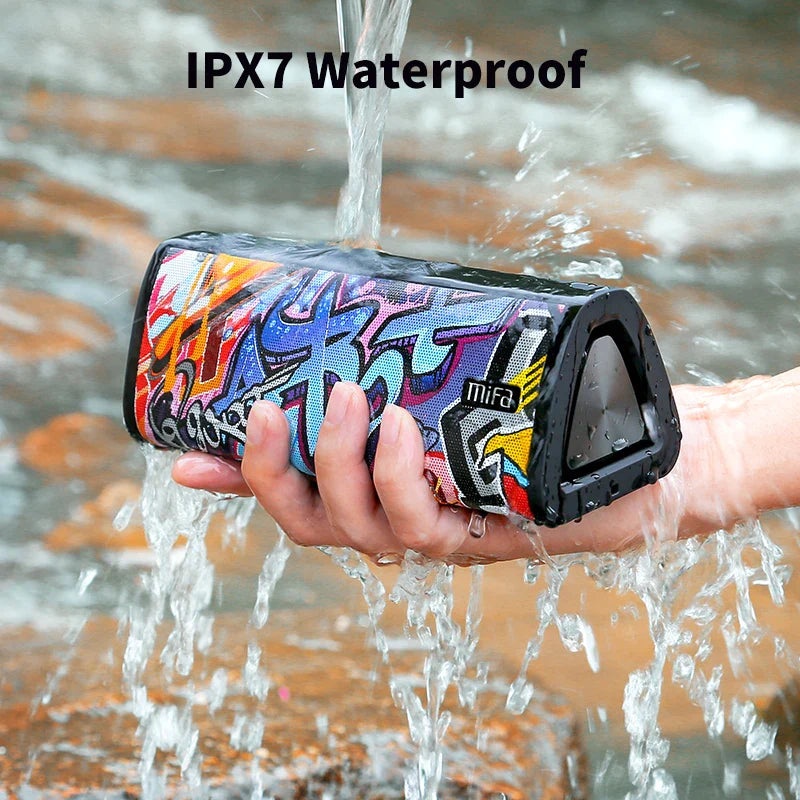 Portable Bluetooth Speaker 20W 360° Stereo Sound IPX7 Waterproof Wireless Bluetooth 5.0 24-Hour Playtime