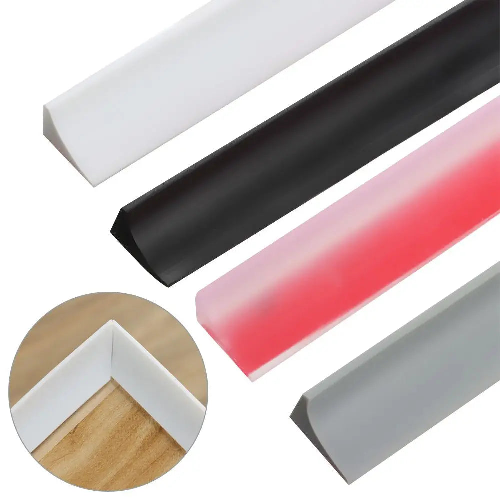 Self-Adhesive Silicone Shower Water Stopper Strip – Bendable Door Bottom Seal, Multiple Lengths 30–200 cm (12–79 in)