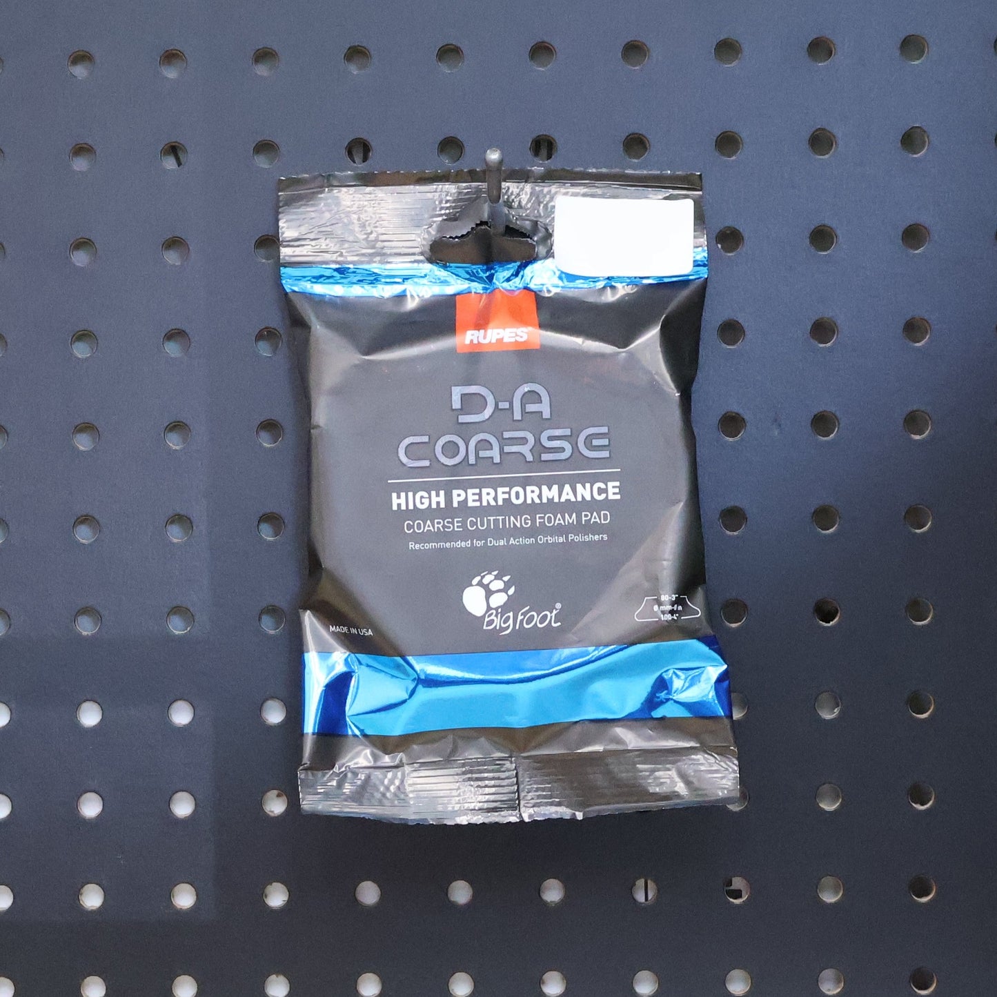 PAD, RUPES DA100H DA COARSE 4" BLUE