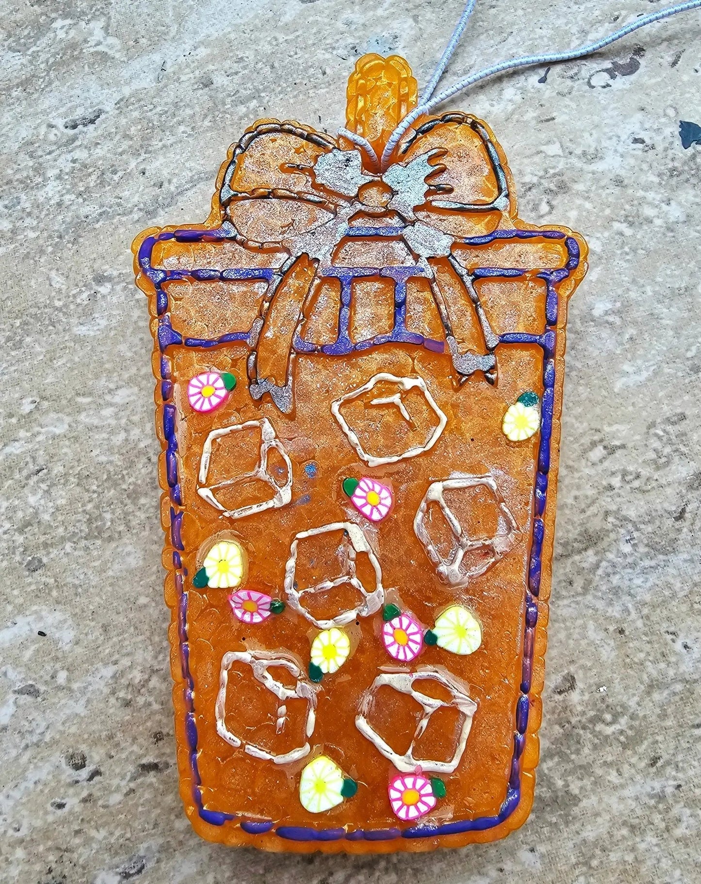 Iced Drink Car Freshie – Handmade Aroma Bead Air Freshener