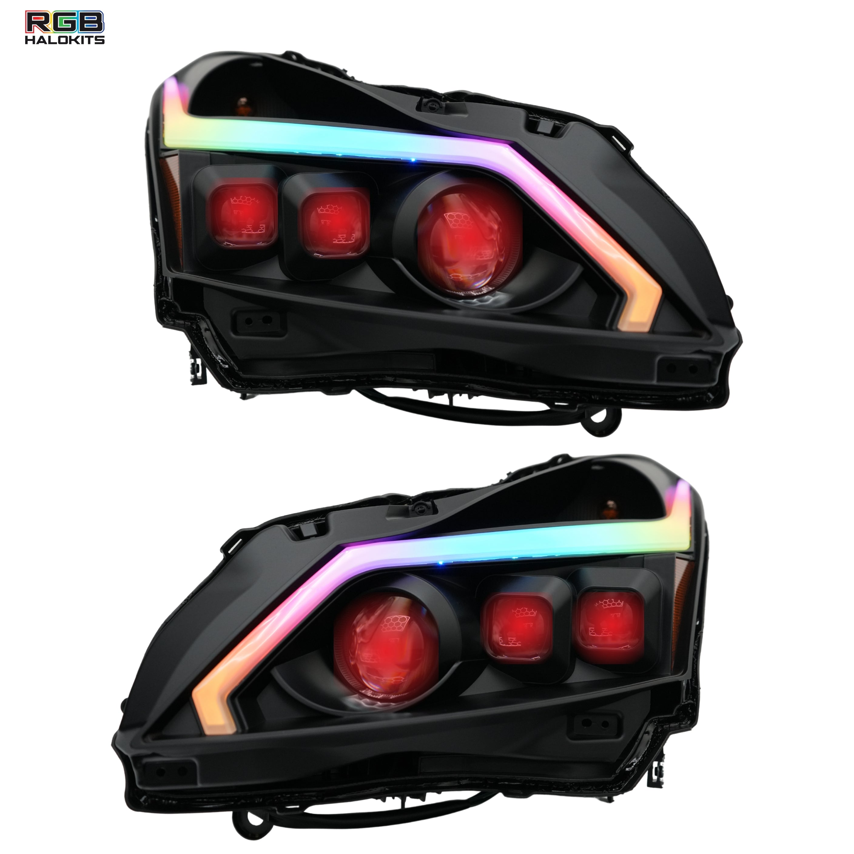 (2010-2013) Infiniti G37 Multicolor Flow DRL Boards (for Spyder Headlights only)