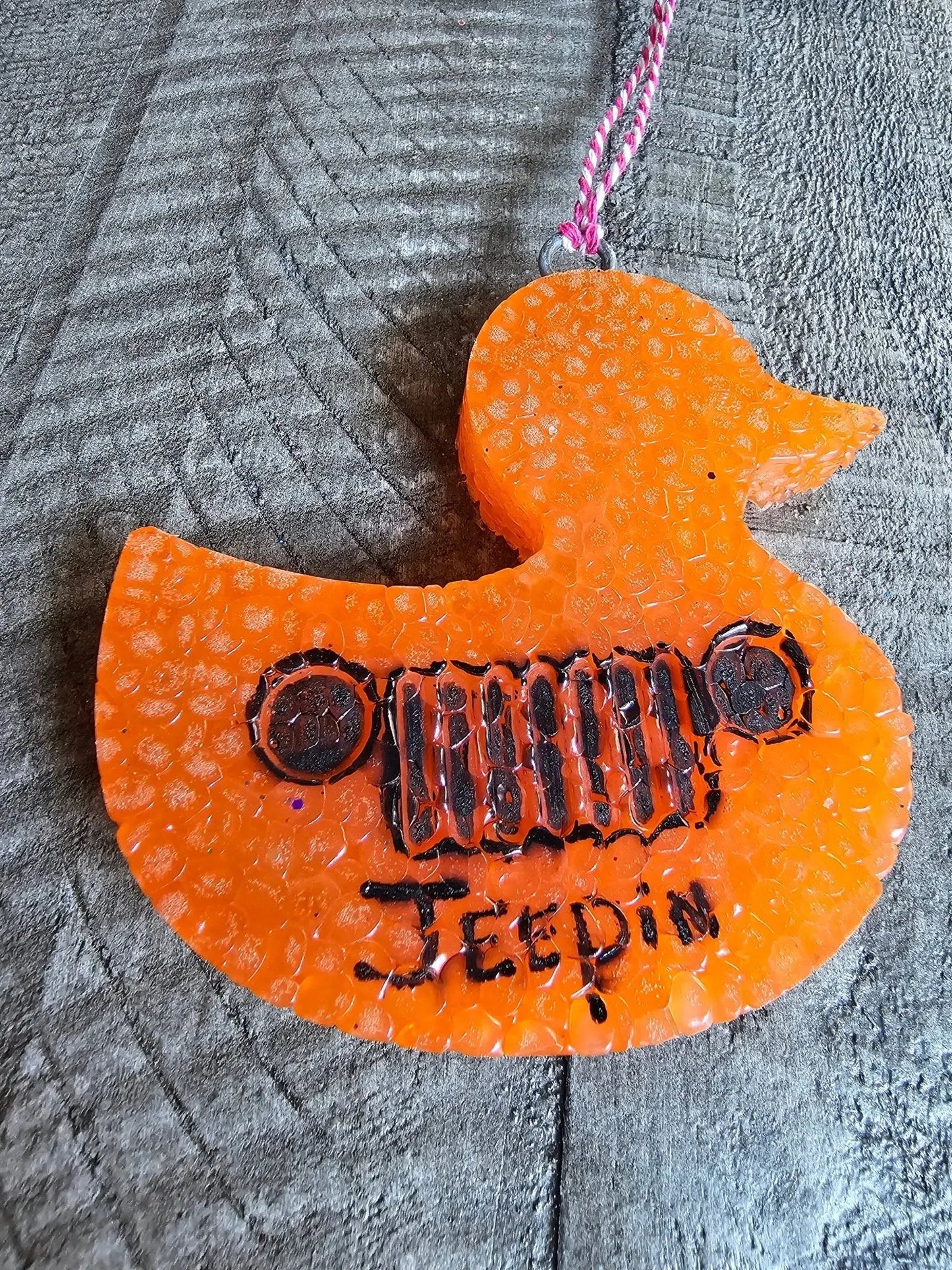 Jeep Duck Car Freshie – Handmade Aroma Bead Air Freshener