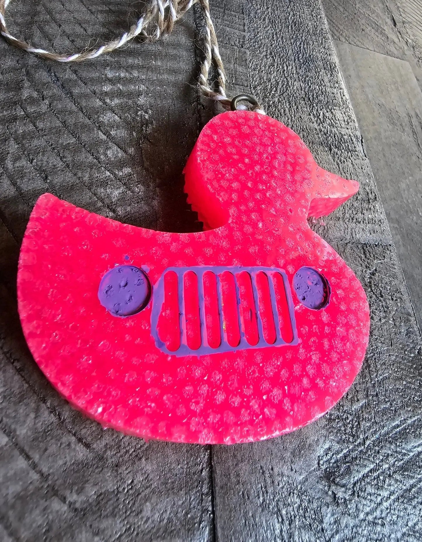 Jeep Duck Car Freshie – Handmade Aroma Bead Air Freshener