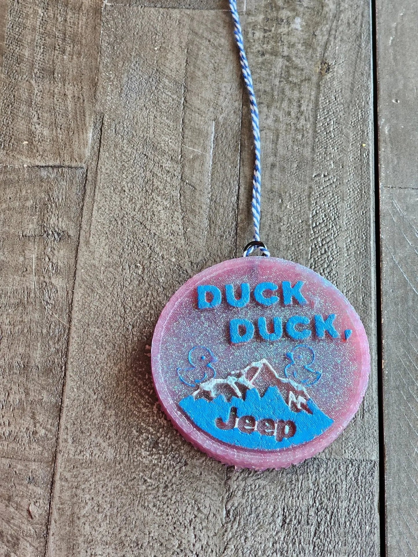 Jeep Duck Car Freshie – Handmade Aroma Bead Air Freshener