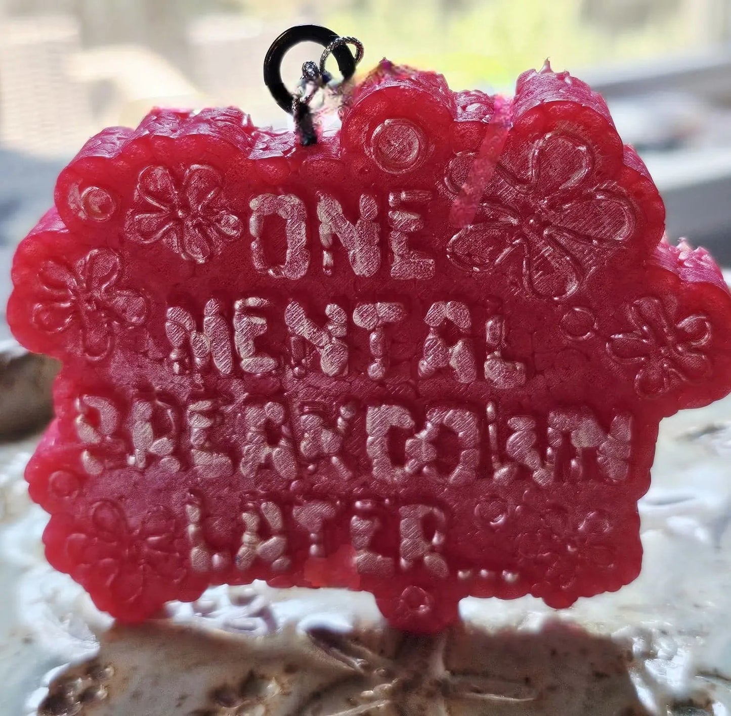 One Mental Breakdown Later… Car Freshie – Handmade Funny Aroma Bead Air Freshener