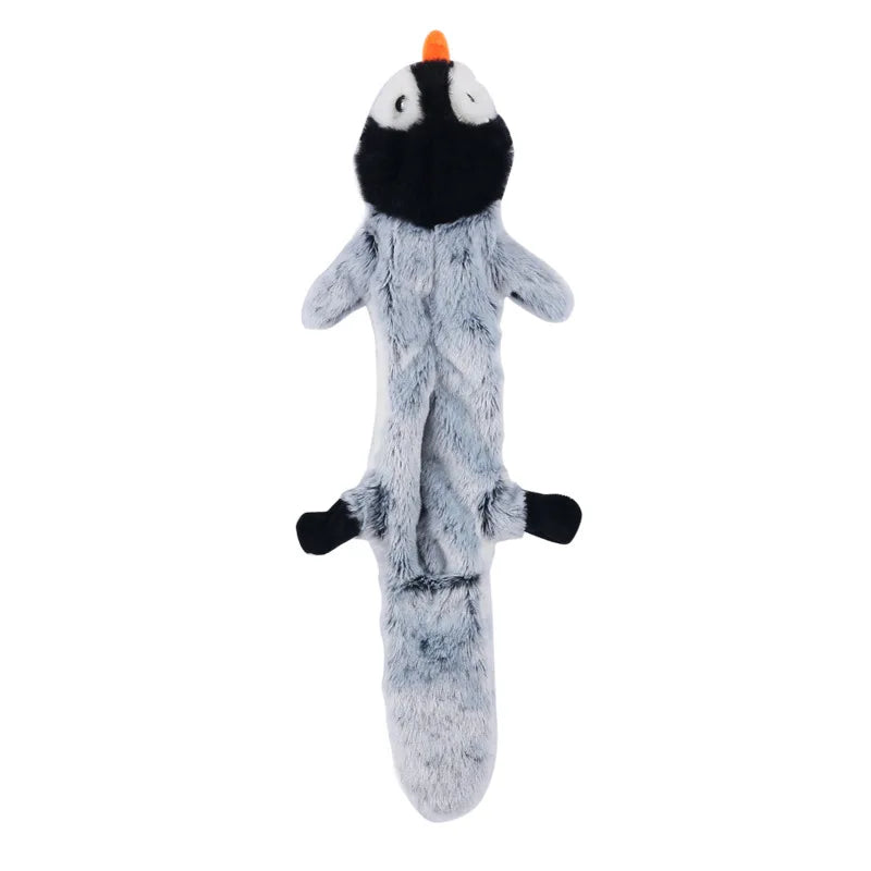 Plush Dinosaur Chew Toy for Dogs & Cats - Interactive Fleece Plush for Small Dogs