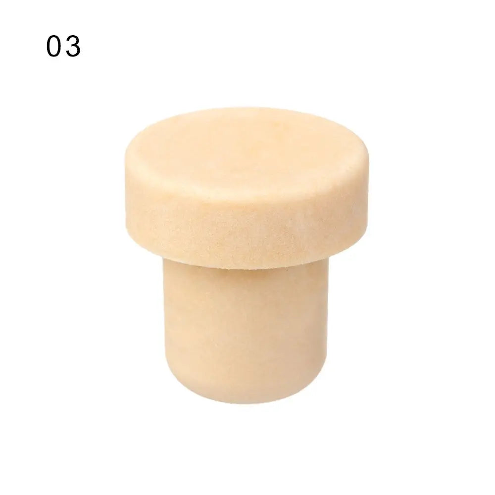 Silicone Wine & Champagne Bottle Stopper Vacuum Sealer Plug for Wine, Beer, Bar & Kitchen (6 x 6 x 3.5 cm / 2.36 x 2.36 x 1.38 in)