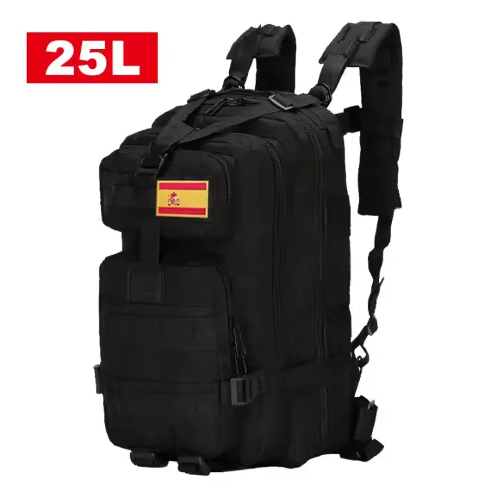 Tactical Backpack 25L/32L/45L Waterproof Large Capacity Travel Rucksack, Multi-Functional Outdoor Hiking & Camping Bag