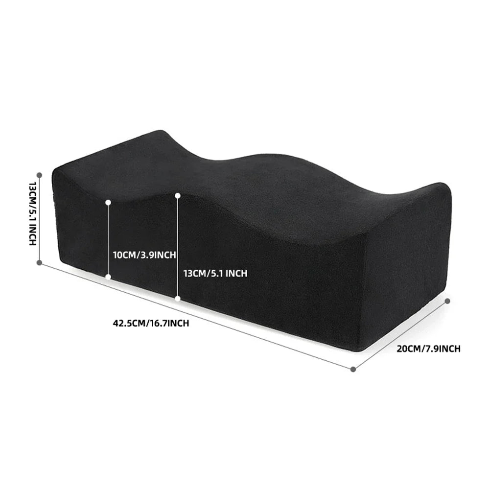 BBL Seat Cushion Memory Foam Coccyx Pillow for Tailbone Relief, Lumbar Support & Hip Lift