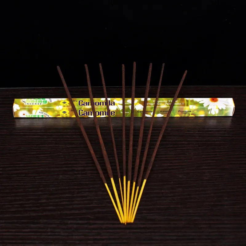Indian Incense Sticks – Lavender, Sandalwood, Jasmine & Agarwood Aromatherapy, 8/24/40 Pack (23 cm / 9.1 in) – Tibetan-Style Home Fragrance for Meditation, Bedroom & Bathroom