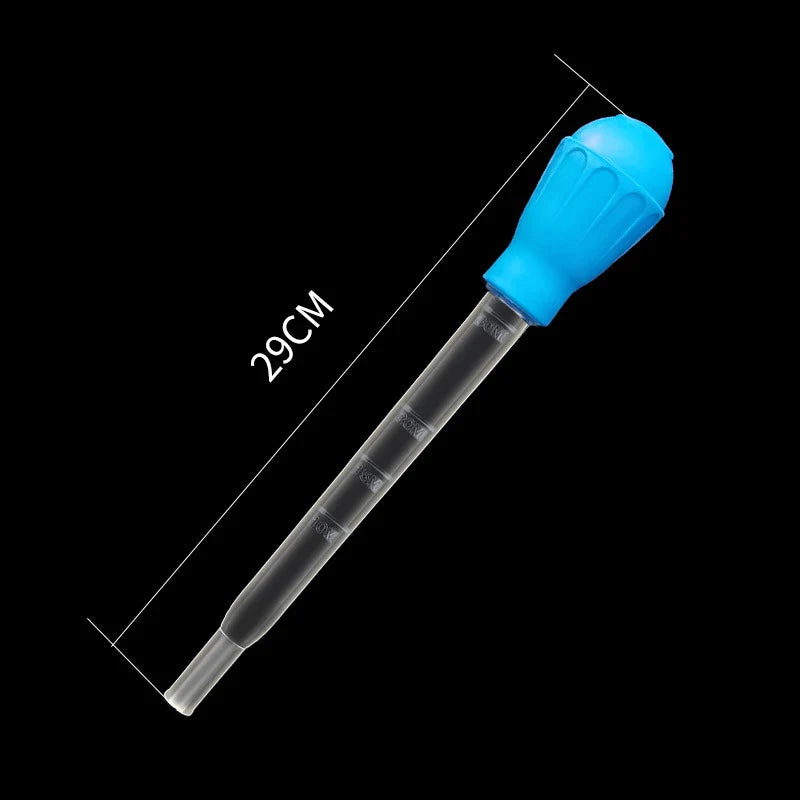 Aquarium Siphon Pipette Fish Tank Vacuum Cleaner – Water Changer, 11.4/17.7/21.3 in (29/45/54 cm), 30/40/50 ml (1.0/1.4/1.7 fl oz)