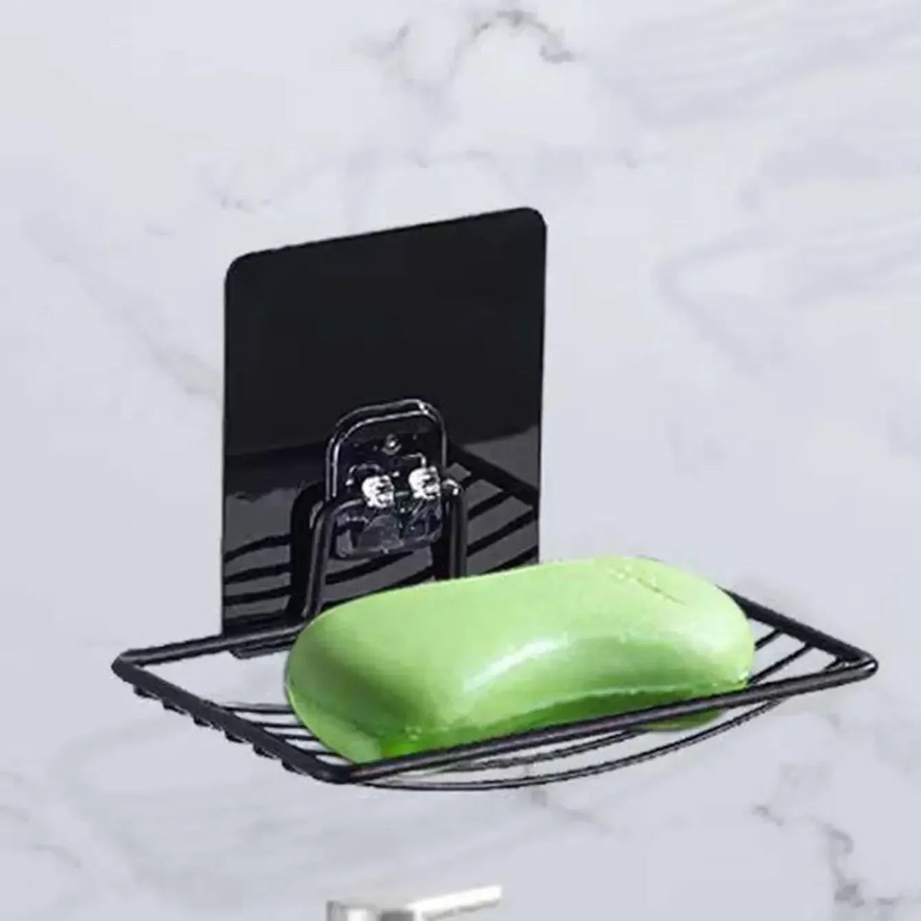 Wall-Mounted Stainless Steel Soap Rack – Drainage Soap Tray & Shelf for Bathroom & Kitchen
