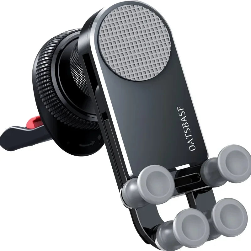 Universal Vent Gravity Car Phone Mount – One-Handed Holder for Foldable & 4.7–6.7 in (12–17 cm) Smartphones