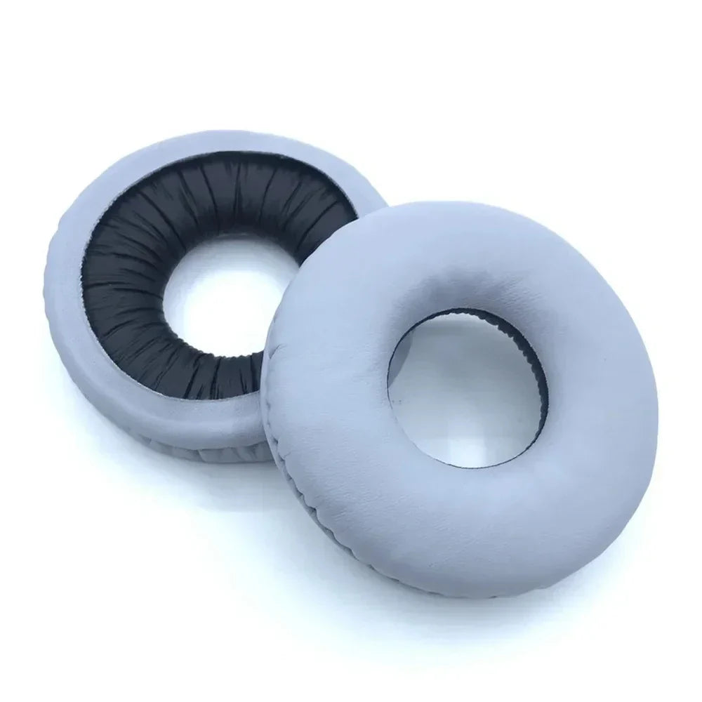 Universal Replacement Leather Ear Pads with High-Quality Foam Cushion for Over-Ear Headphones