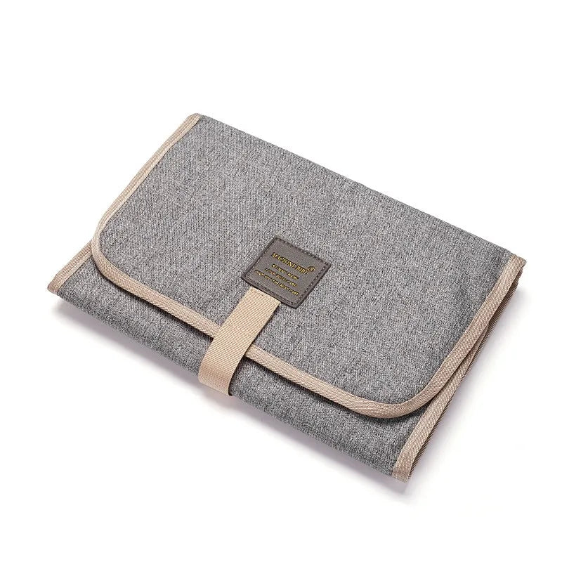 Foldable Waterproof Baby Changing Pad - Portable Newborn & Toddler Diaper Mat, 58.5×30.5 cm (23×12 in), Oxford Fabric