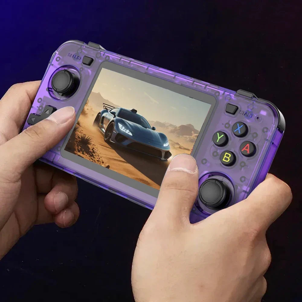 3.5-inch Handheld Retro Game Console — IPS Screen, 64GB, 3000mAh, Linux, 10,000+ Classic Games