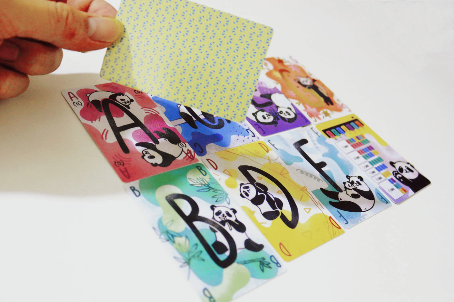 Panda-Themed Card Strategy Game for Families - Poker-Style Party Puzzle