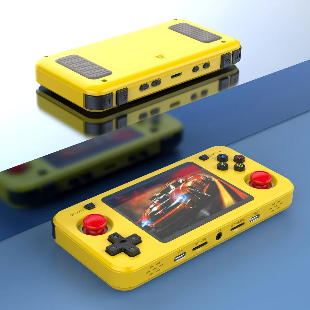 3.5-inch (8.9 cm) IPS Retro Handheld Console – 15,000+ Games, 3000mAh Long Play, 128GB Storage, Expandable to 256GB