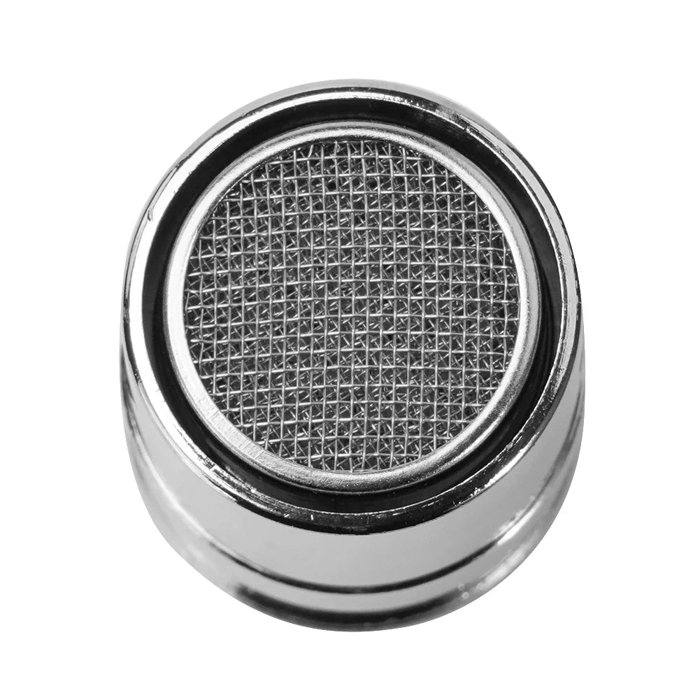 360° Swivel Faucet Aerator – Splash-Proof Water-Saving Tap Nozzle for Kitchen & Bathroom, Fits 22mm (0.87 in) Female & 24mm (0.94 in) Male