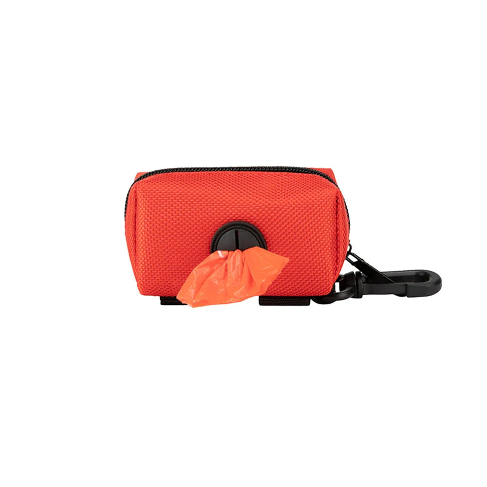 Portable Pet Waste Bag Dispenser — 1-Pack Dog Poop Bag Holder for Walks & Travel