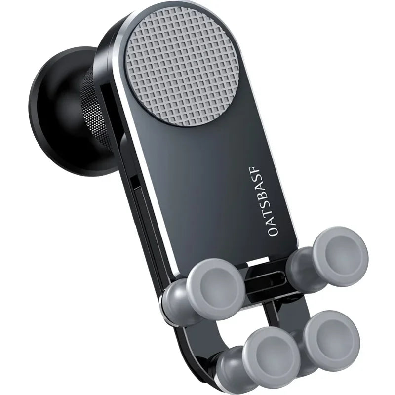 Universal Vent Gravity Car Phone Mount – One-Handed Holder for Foldable & 4.7–6.7 in (12–17 cm) Smartphones