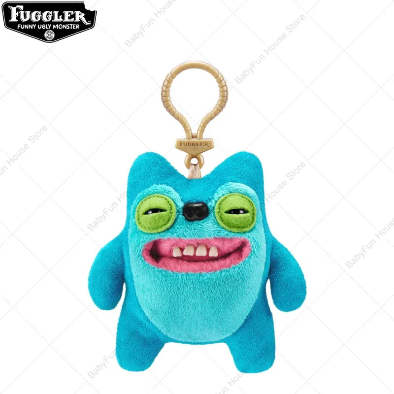 Funny Ugly Teeth Monster Plush Toy, Kawaii Wide-Eyed Rabbit Stuffed Doll Gift for Kids & Collectors