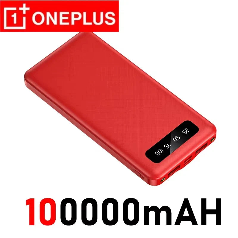 200000mAh 120W Portable Power Bank with LED Digital Display, Fast Charging USB-C External Battery for Smartphones & Tablets