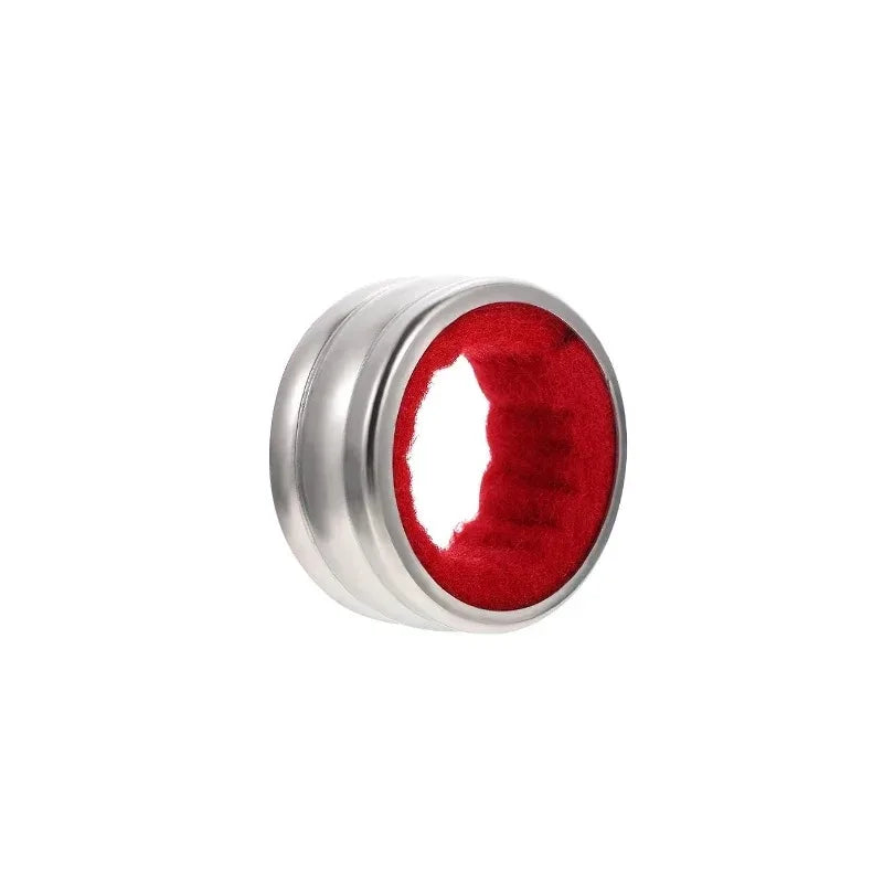 Stainless Steel Wine Bottle Drip Collar with Velvet Liner, 4 cm (1.57 in) Anti-Overflow Drip Catcher