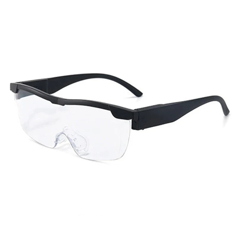 Women's LED Hands-Free Reading Magnifier Glasses 2.5X - Fashion Nighttime Reader with 2 LEDs