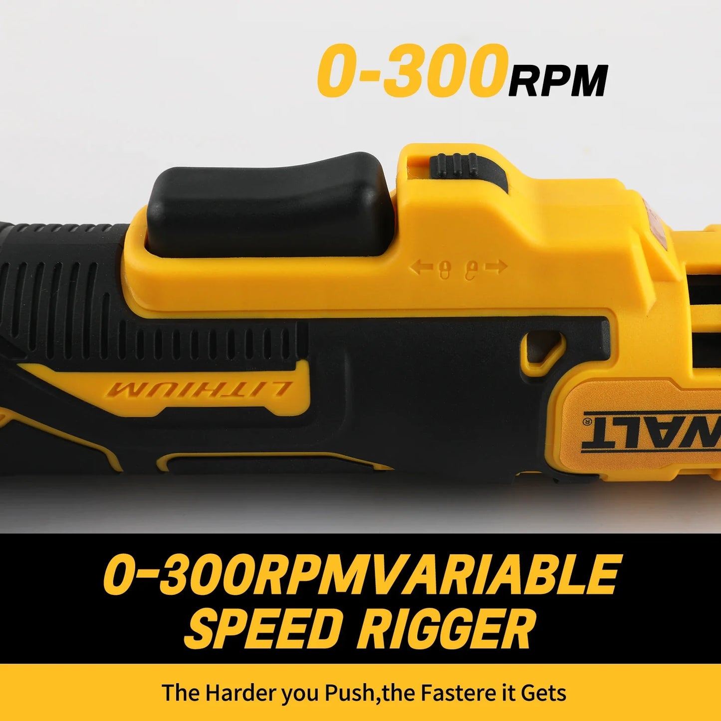 Cordless Brushless Ratchet Wrench — Compatible with 12V/18V/20V Batteries, Adjustable 0–45 ft‑lbs (0–61 Nm) Torque, 0–300 RPM, 3/8" (9.5 mm) & 1/2" (12.7 mm) Chucks
