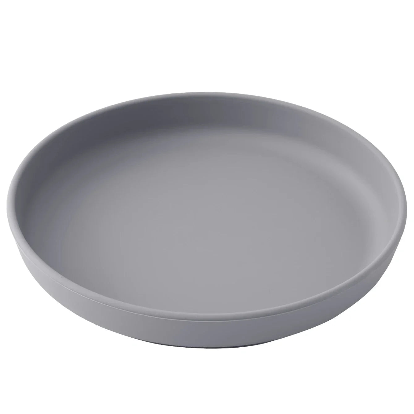 Food-Grade Silicone Baby Plate with Suction Base — Anti-Slip BPA-Free Toddler Feeding Bowl