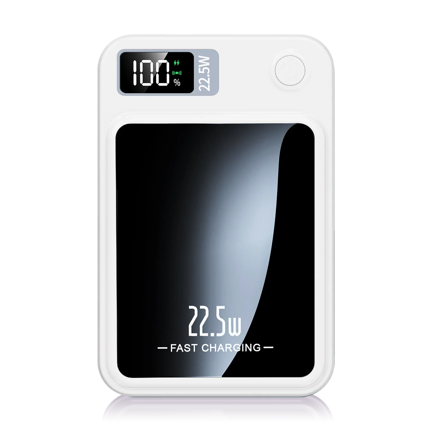 10000mAh Magnetic Wireless Power Bank PD 22.5W Fast Charge Portable Charger with Digital Display & Dual USB