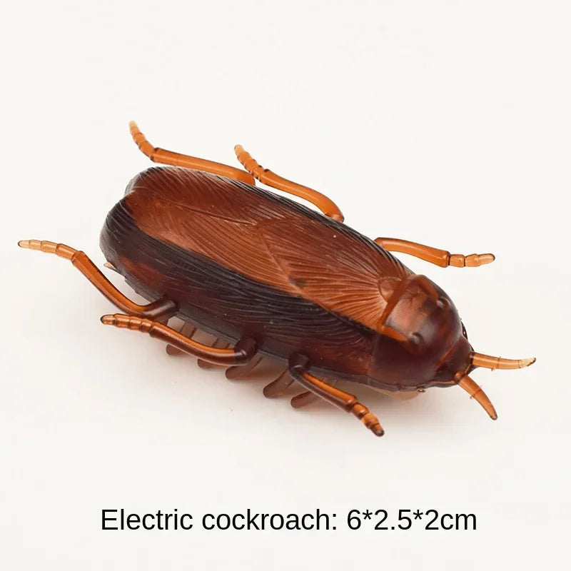 Interactive Battery Operated Bug Cat Toy for Kittens Automatic Vibration Beetle with Obstacle Avoidance
