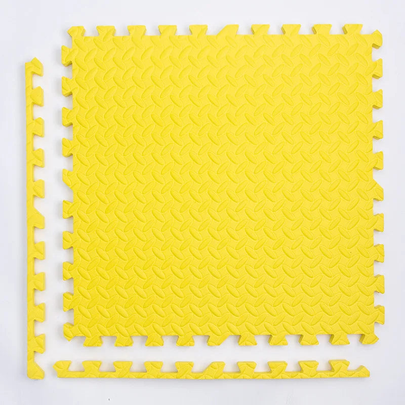 Interlocking Foam Puzzle Play Mat Tiles 30cm x 30cm (11.8 x 11.8 in) — 1cm Thick Baby & Kids Floor Padding for Playroom, Exercise, Yoga