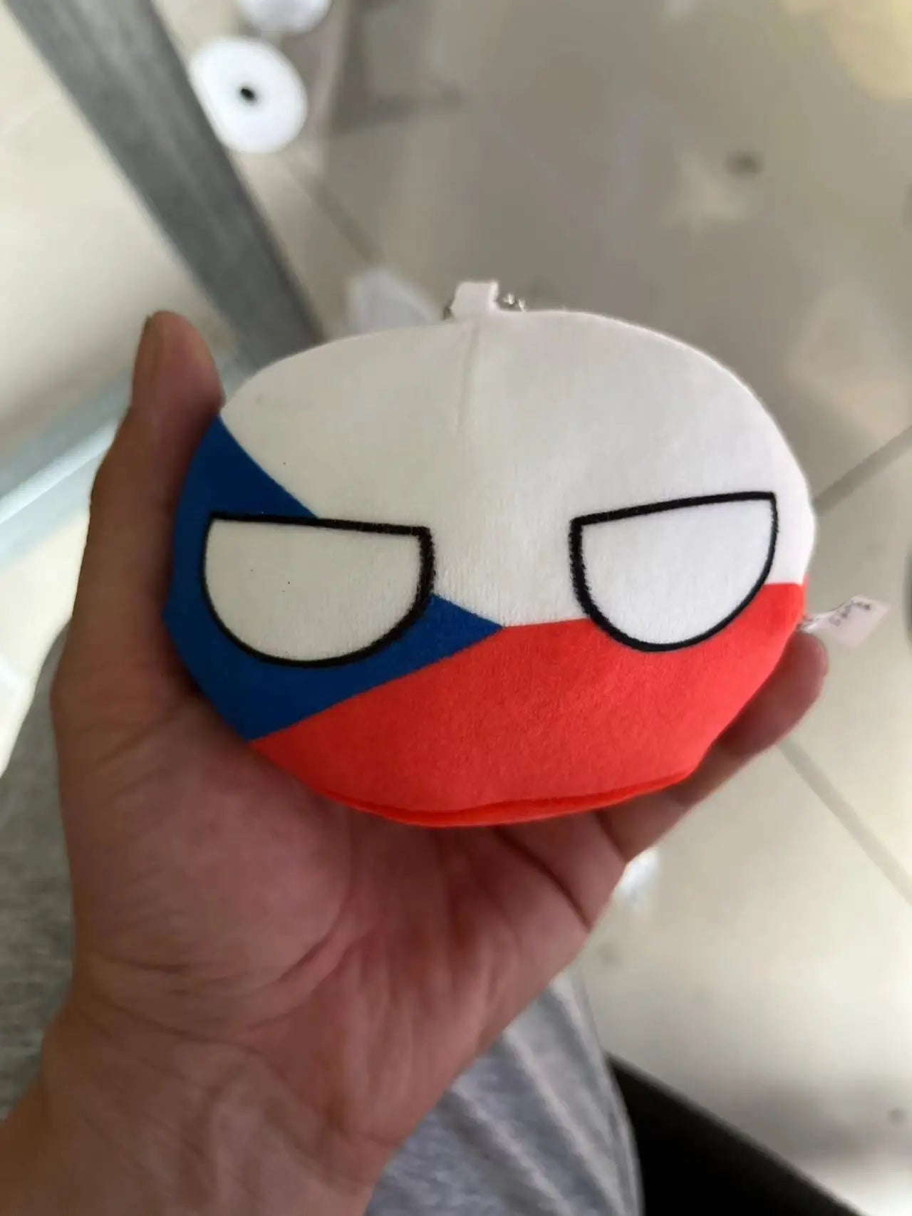 Polandball Countryball Plush Keychain 10 cm (3.9 in) 70 Designs Country Ball Pendant Stuffed Toy for Kids