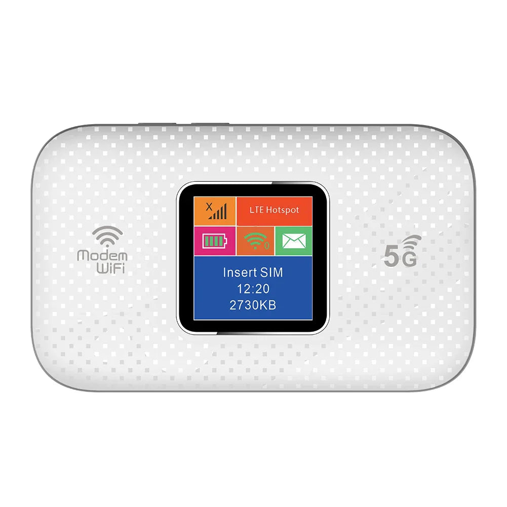 4G LTE Pocket Mobile WiFi Hotspot 150Mbps 2100mAh Portable SIM Slot Router for Travel & Car